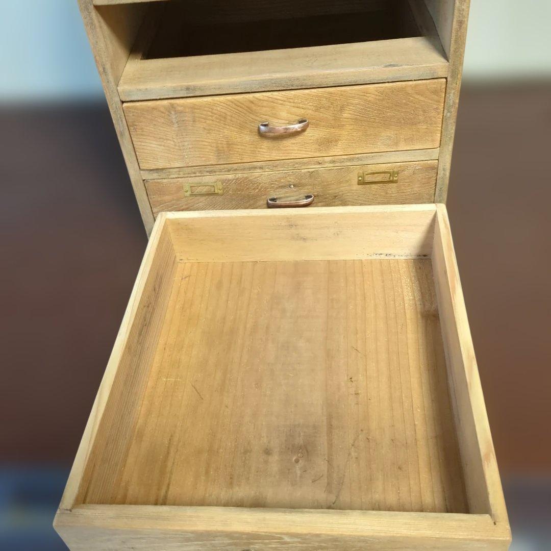 古道具アンティーク5段小引き出し