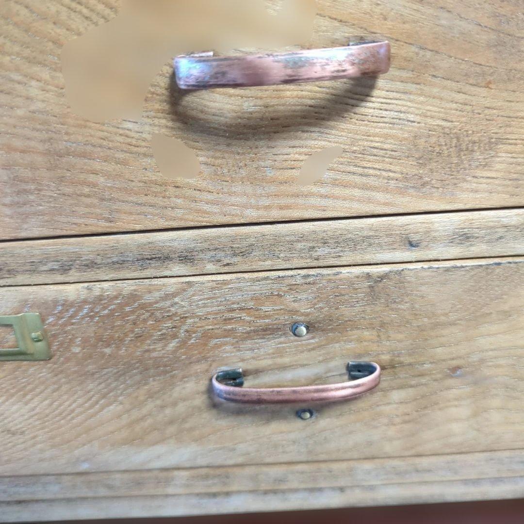 古道具アンティーク5段小引き出し