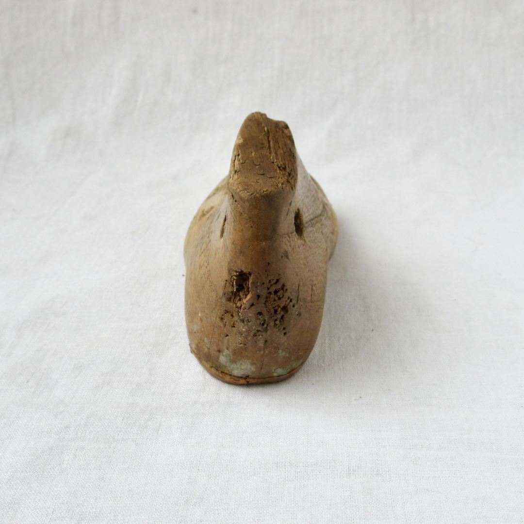 アンティーク　木製シューモールド　ベビーサイズ