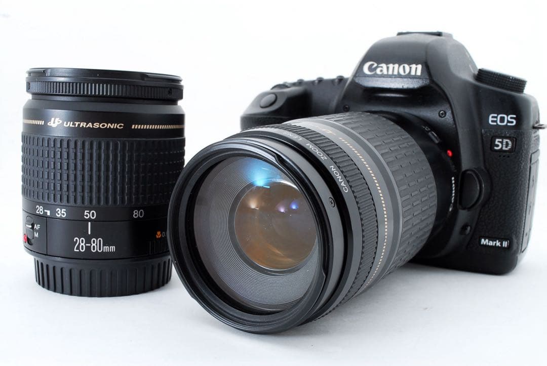 デジタル一眼レフカメラCanon EOS ５D mark IIダブルレンズセット