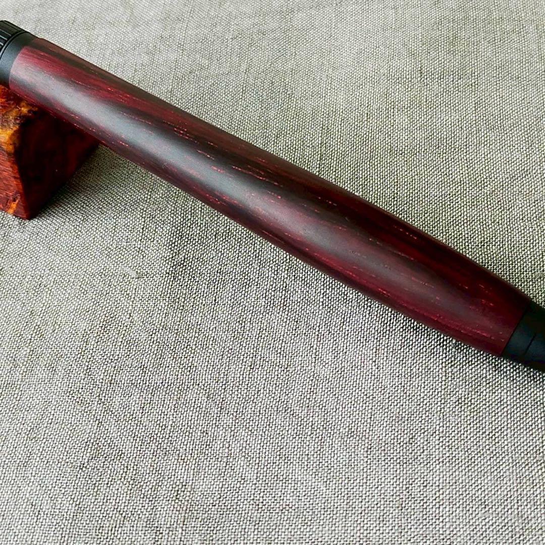 マリティマ　ハンドメイド　木軸ボールペン　G2　天然木　ブラック　希少
