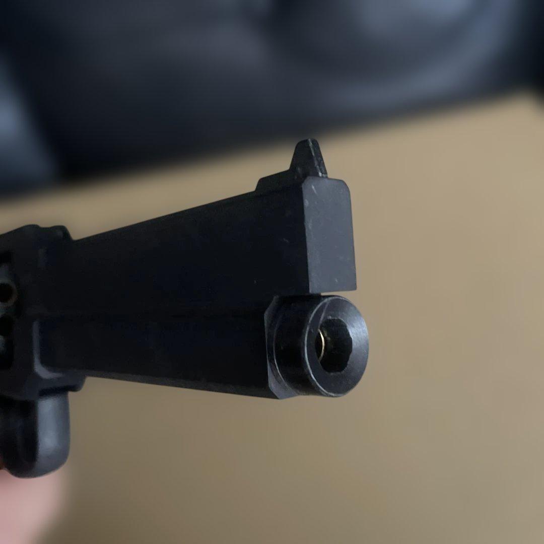 マテバリボルバー　木製グリップ　ガスガン マルシン 弾6発付き