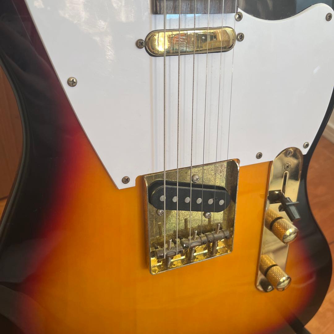 サンバースト エレキギター テレマスター