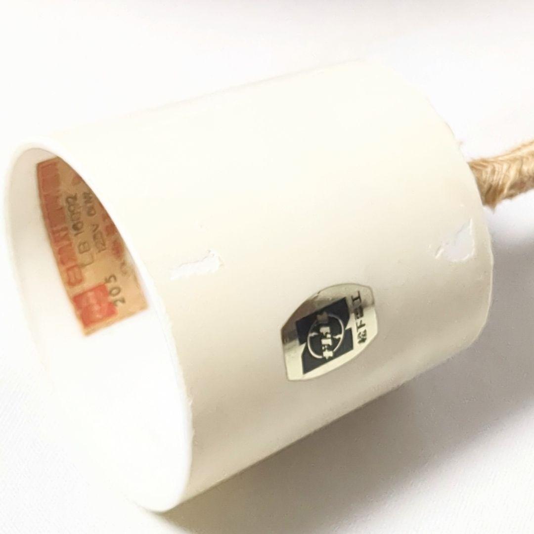 昭和レトロ　チューリップライト　希少ブルー　当時物　ペンダントライト　ナショナル