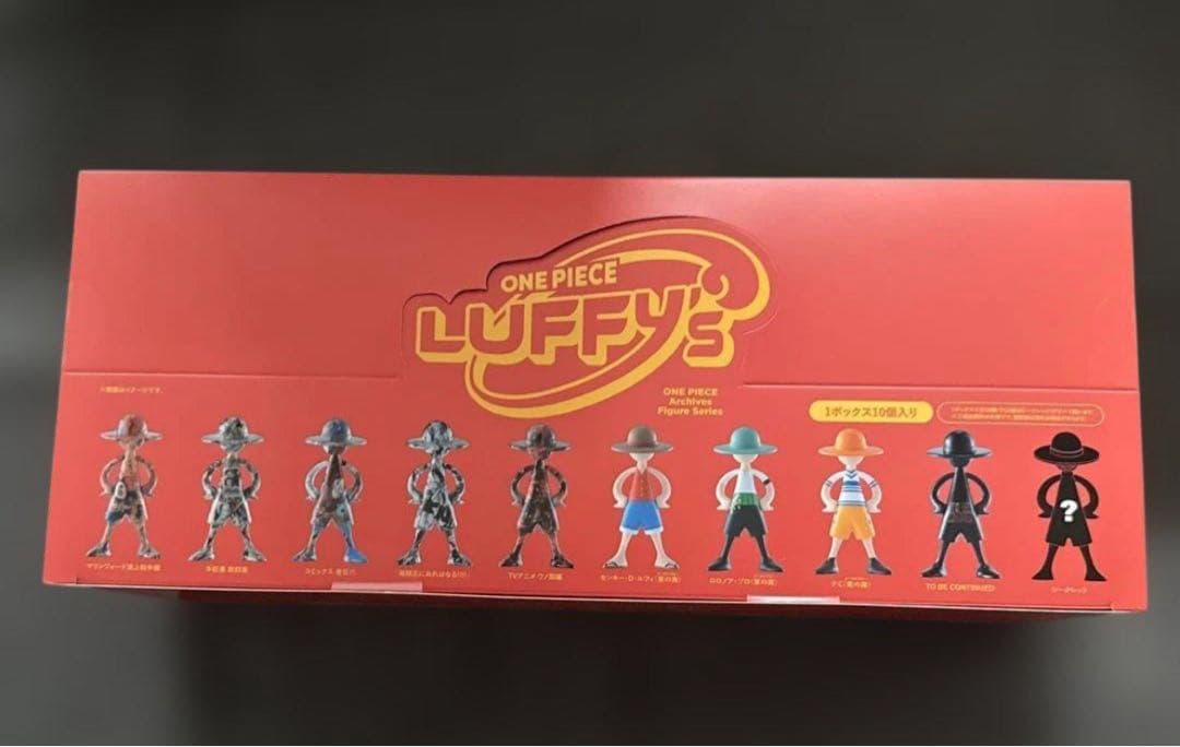 ONE PIECE LUFFY’s 冒険の記憶 Vol.1 10個入り　未開封品