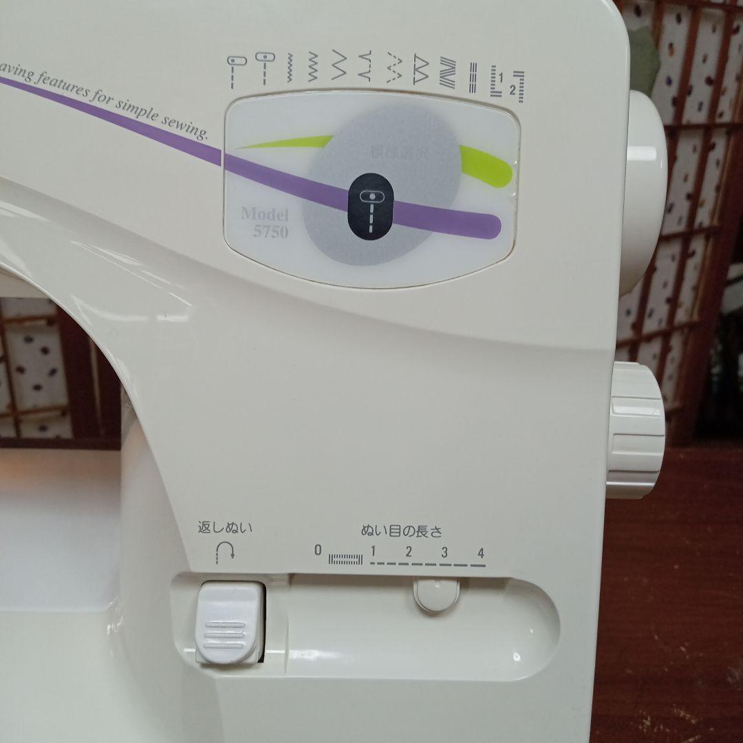 シンガー電子ミシン本体　分解メンテナンス済み　フット付き　美品