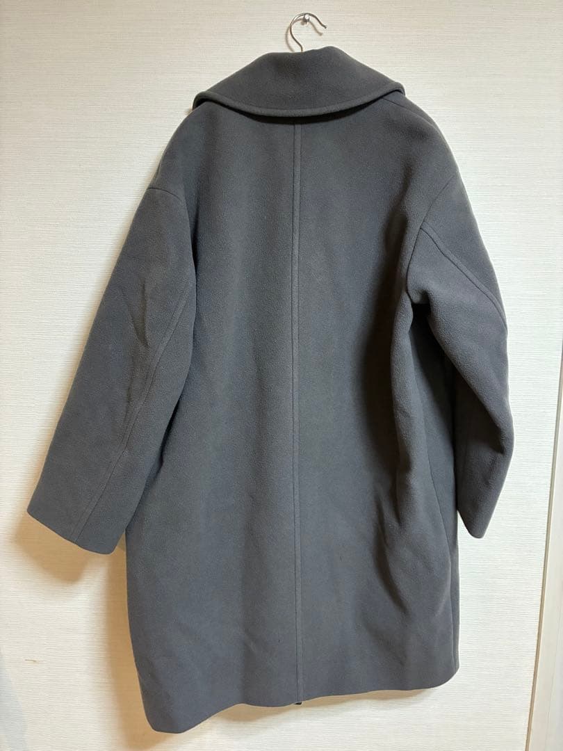 IENA ダブルモッサコート　グレー　38