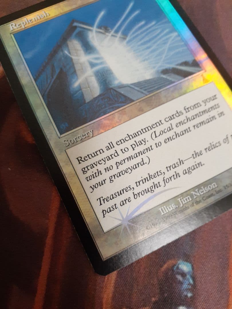 mtg 補充　英語　foil
