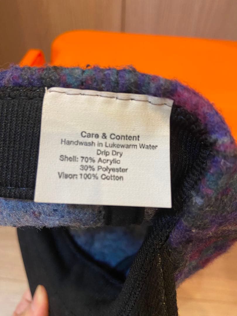 Carhartt 幾何学柄　ネイティブ柄　キャップ