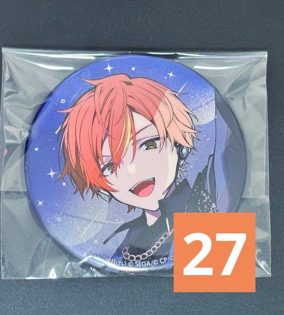 プロセカ　東雲彰人　あんスタ コラボ BIG 缶バッジメタリック