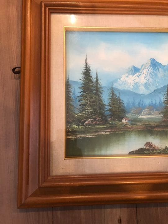 小さな水彩画原画　Ripple