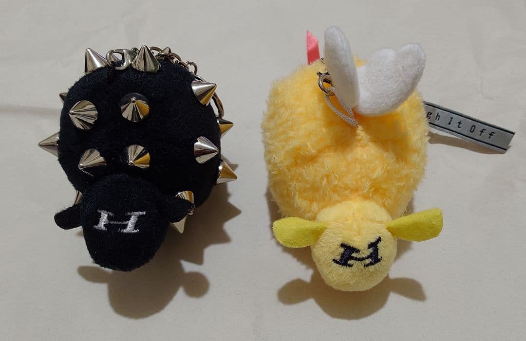 羊文学 ひつじちゃん ぬいぐるみ キーホルダー＆ガチャ2個セット