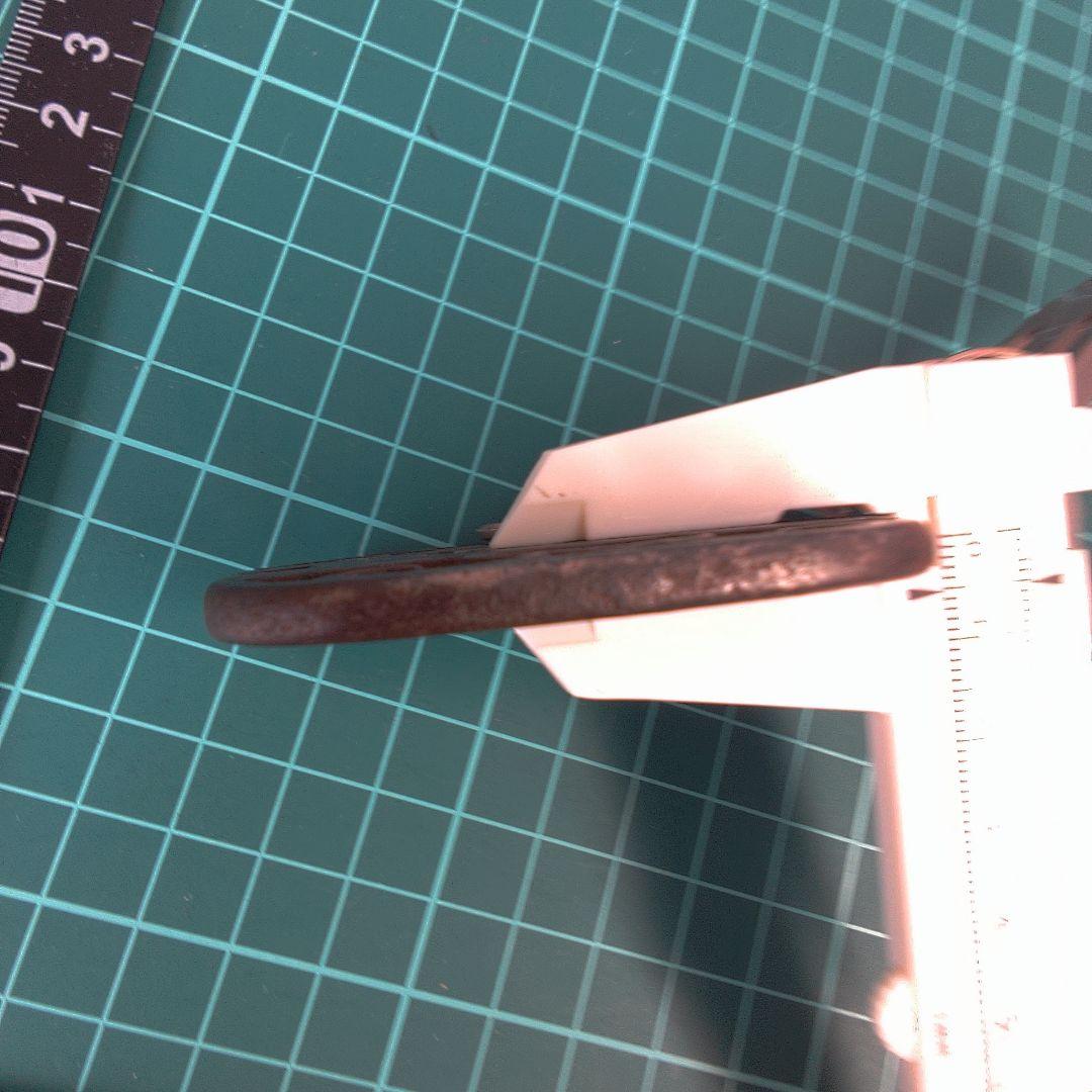 小物１ 鉄製 鍔(つば) 複雑な模様