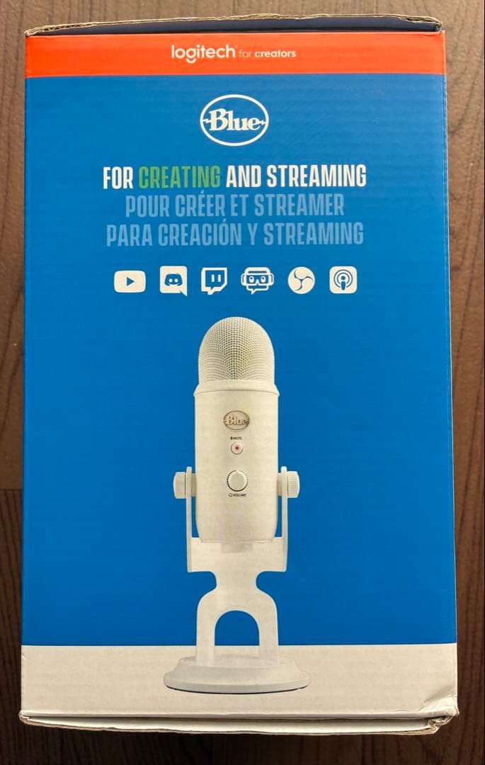 Blue YETI USBマイク ホワイトWhite