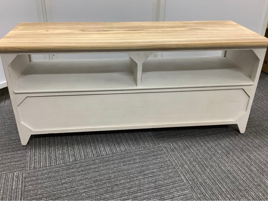 テレビ台 MTV-5273NAW シャビー フレンチカントリー アンティーク調★