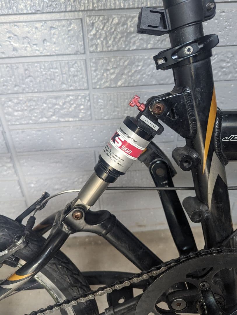 ジャンクdahon jetstreamxp 折りたたみ自転車