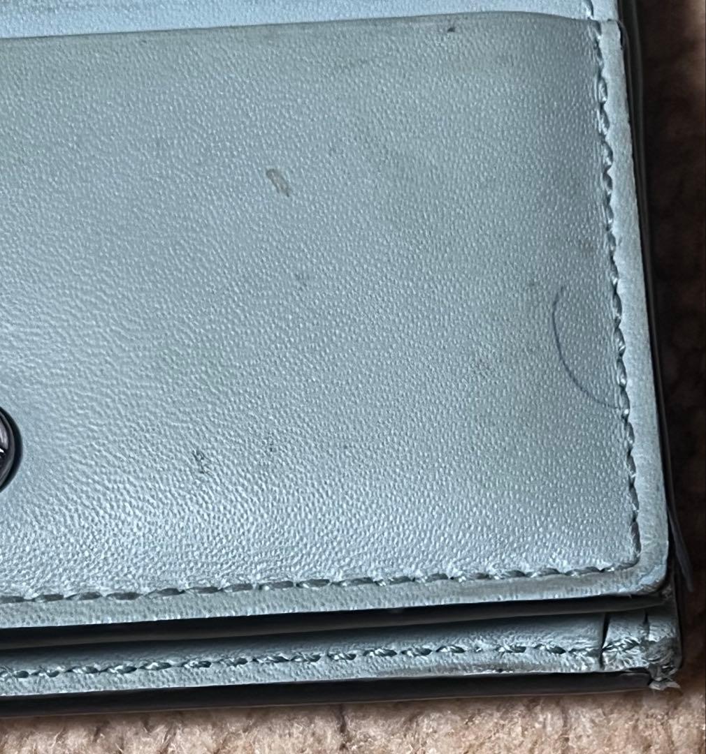 Gucci 二つ折り財布 ミントグリーン