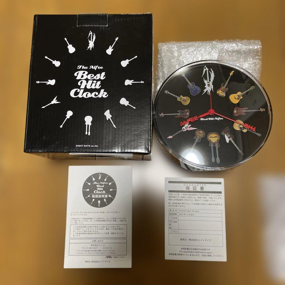 【超美品】THE ALFEE 2015年 限定グッズ（メロディー目覚まし時計）