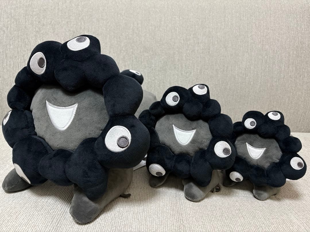 【這い型　黒ミャクミャク　3サイズ】大阪関西万博会場限定　ぬいぐるみ　新品未使用