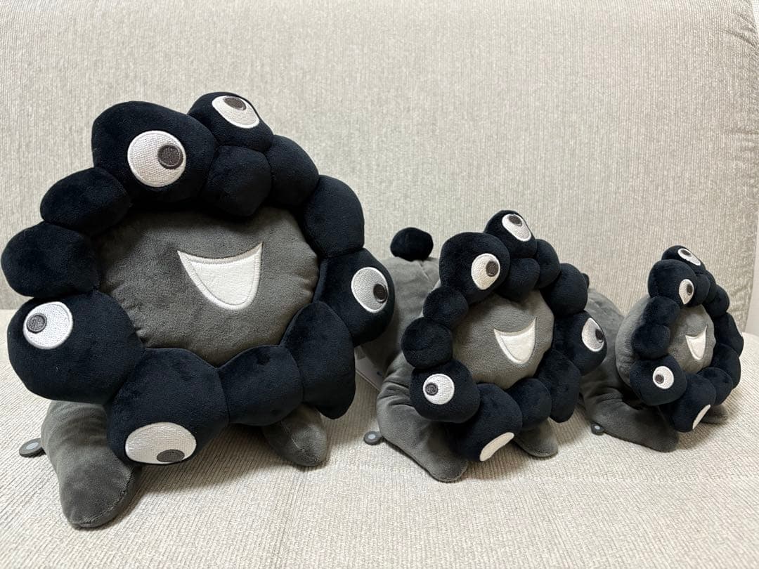 【這い型　黒ミャクミャク　3サイズ】大阪関西万博会場限定　ぬいぐるみ　新品未使用
