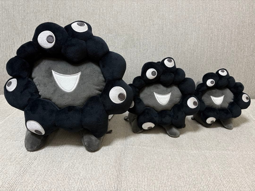 【這い型　黒ミャクミャク　3サイズ】大阪関西万博会場限定　ぬいぐるみ　新品未使用