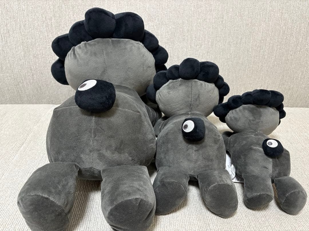 【這い型　黒ミャクミャク　3サイズ】大阪関西万博会場限定　ぬいぐるみ　新品未使用