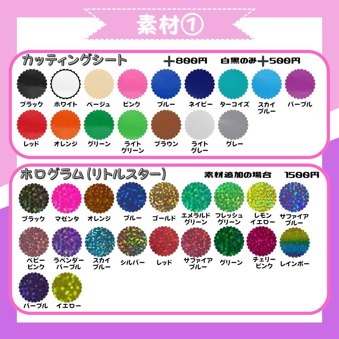 ネームボード うちわ文字 連結文字パネル うちわ屋さん オーダー