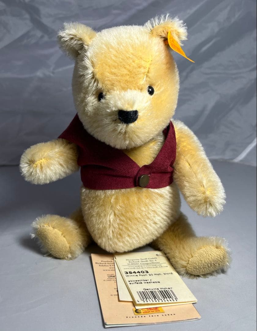 steiff シュタイフ　くまのプーさん　Winnie the Pooh