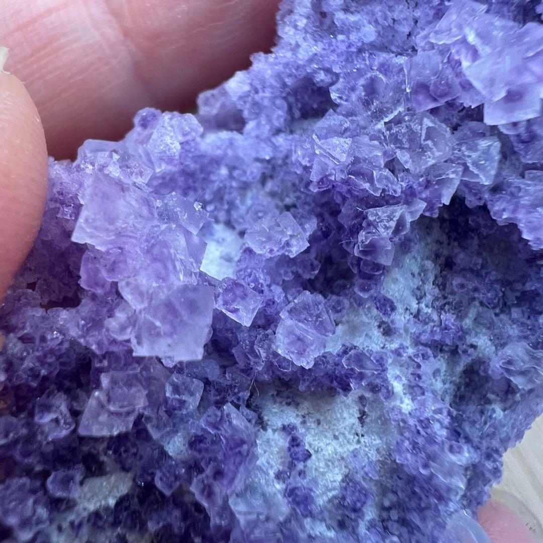 八面体 フローライト T2 鉱物 標本 原石