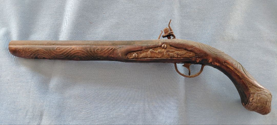 古式銃 装飾銃 レプリカ フリントロックピストル モデルガン アンティーク
