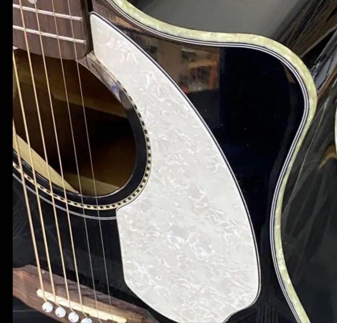 アコースティックギター ブラック fender