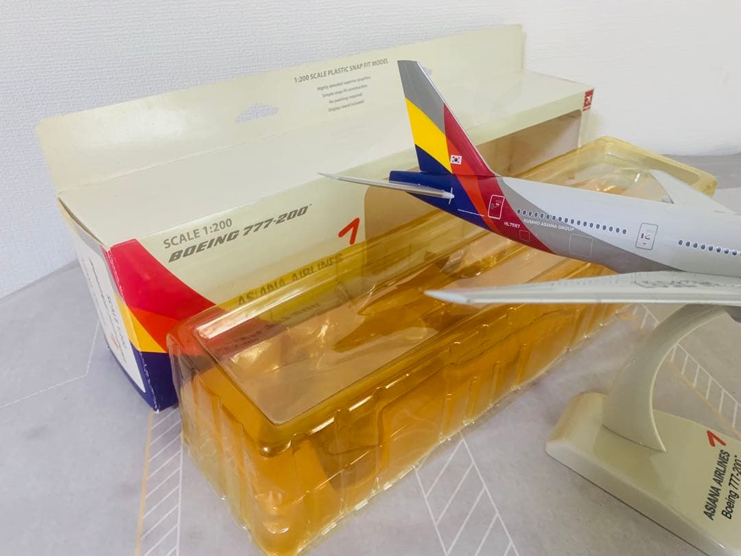 セイヤ／ＡＡＬ７８７と2機セット／ホーガン製アシアナ航空Ｂ７７７－２００