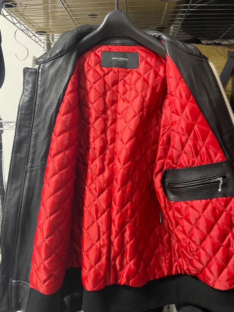 ナノユニバース　シングルライダース　シープスキン（新品）