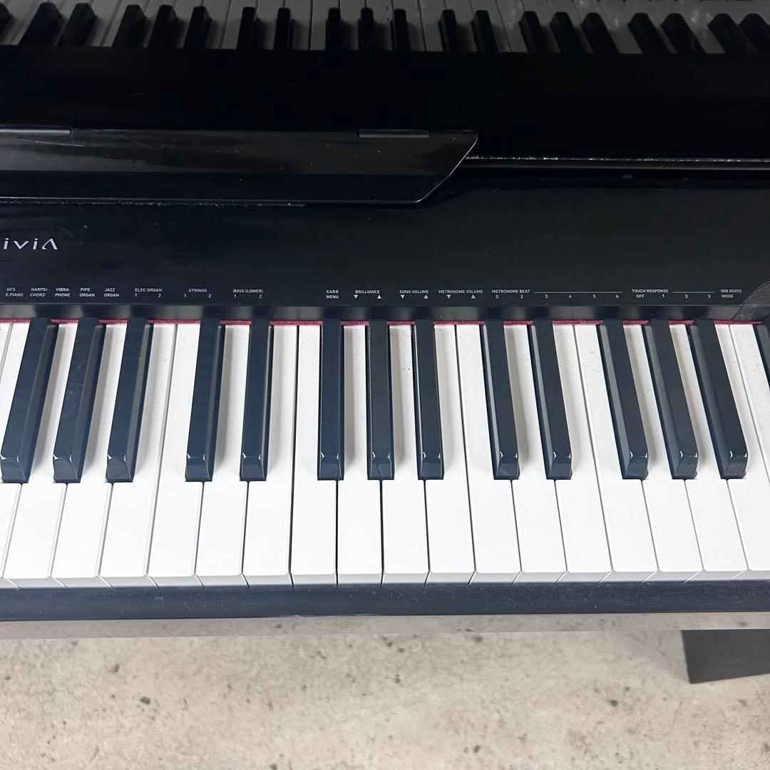 CASIO PX-830 ブラック 電子ピアノ 椅子付き　引き取り限定