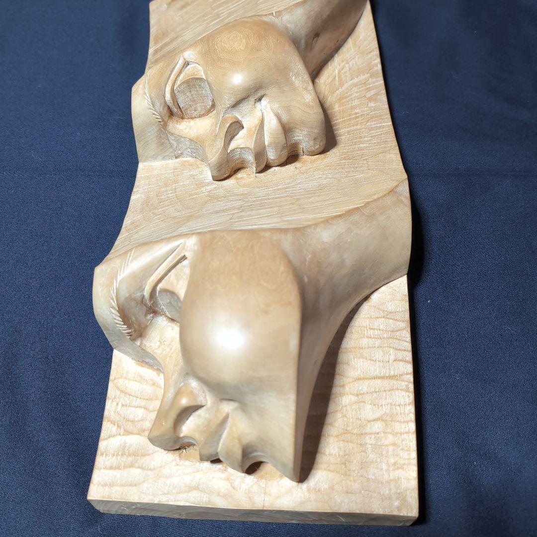 フ*ン様 瀧口政満の木彫り