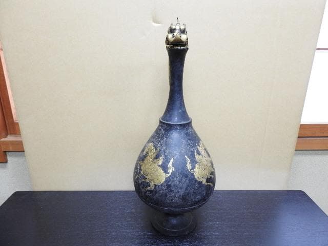 正倉院写　天馬画鳳凰蓋水注　MA73