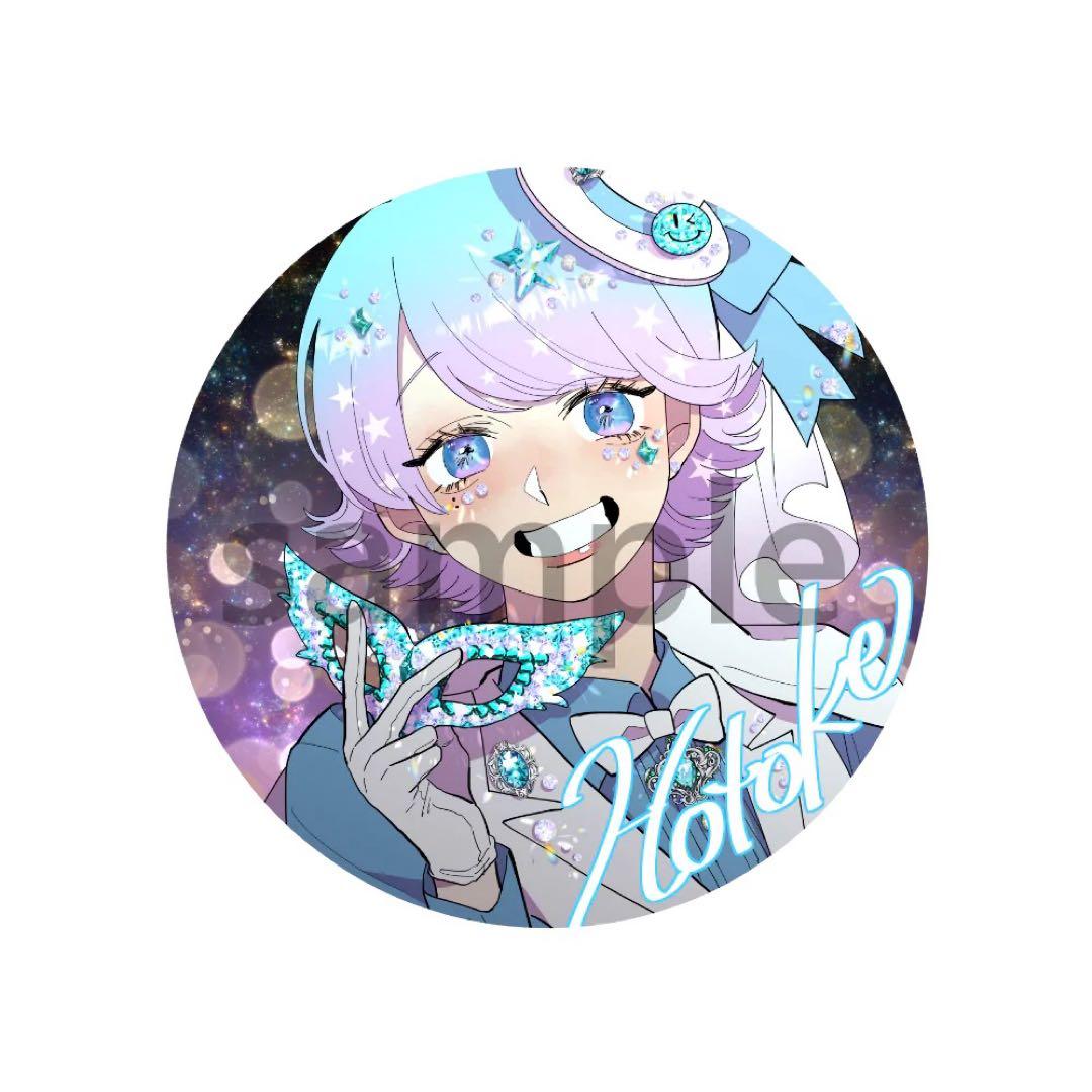 いれいす hotoke ほとけ 缶バッジ 怪盗 怪盗スマイリー 2点