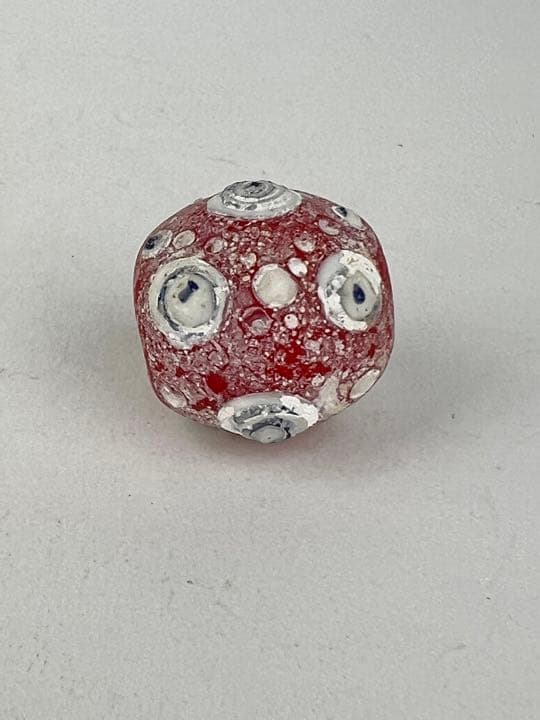 古代 戦国玉 東周漢王朝 トンボ玉 アンティーク ガラスビーズ