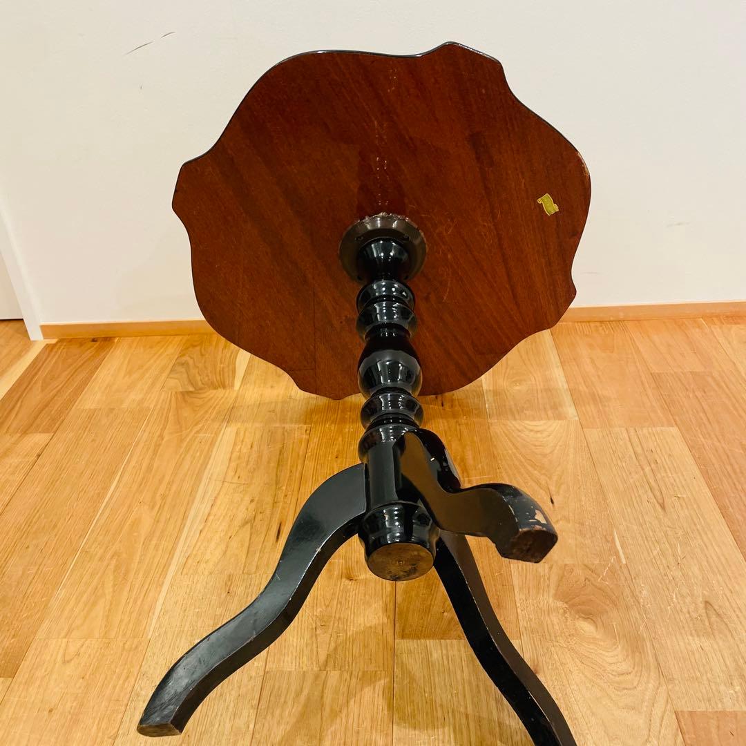 イタリア製 象嵌サイドテーブル コーヒーテーブル グリーン アンティーク