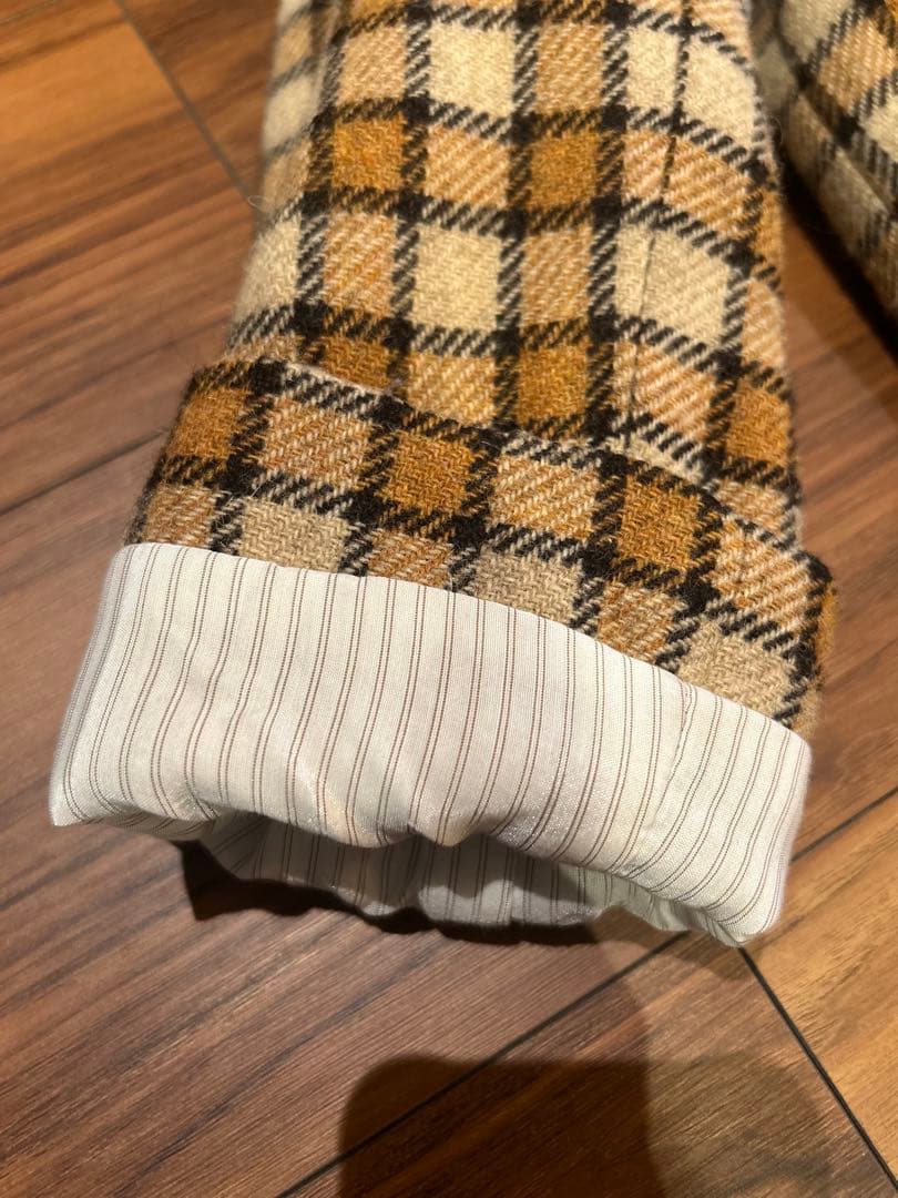 caramel チェックコート　10y(140cm)