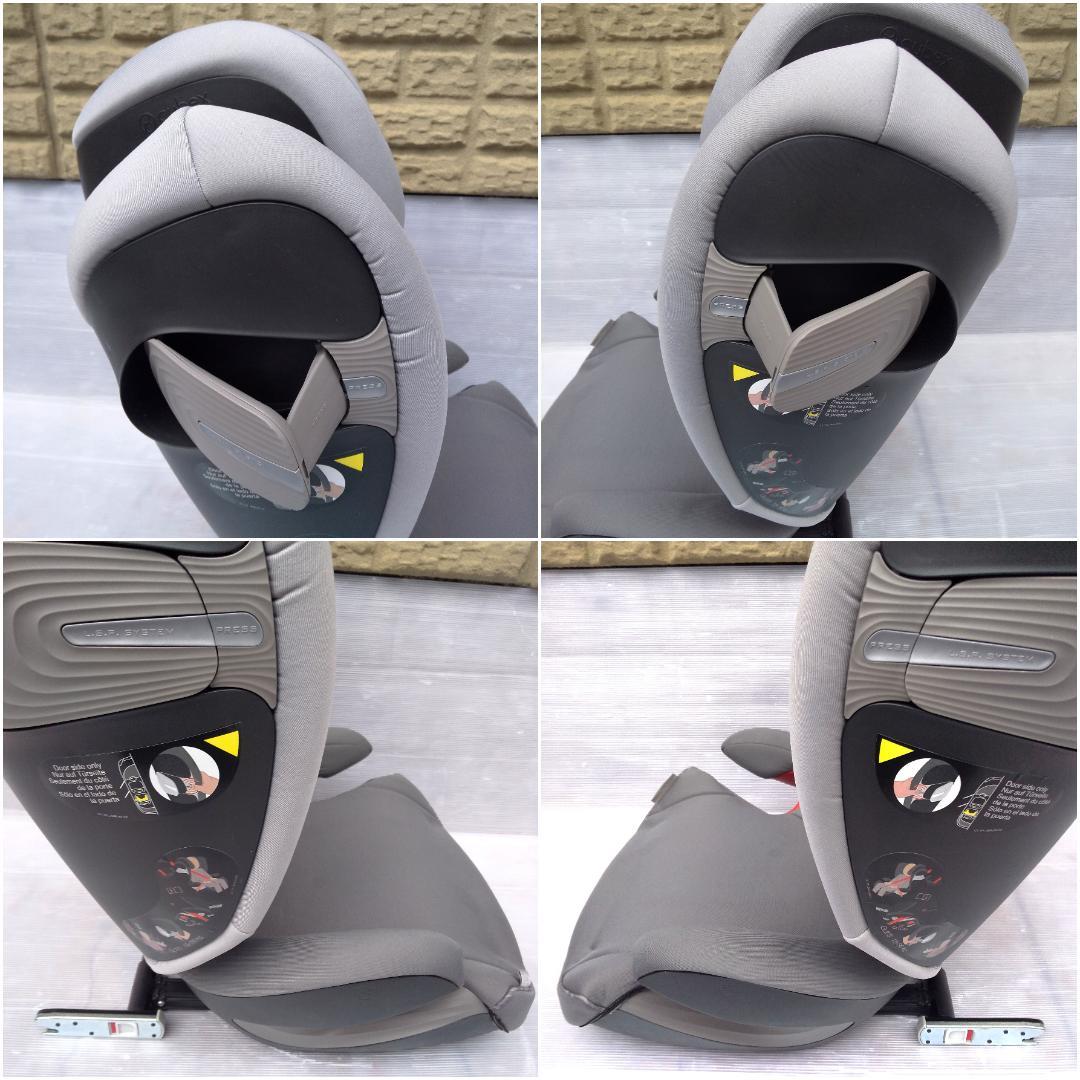 【美品】Cybex サイベックス ソリューション S-フィクス ISOFIX