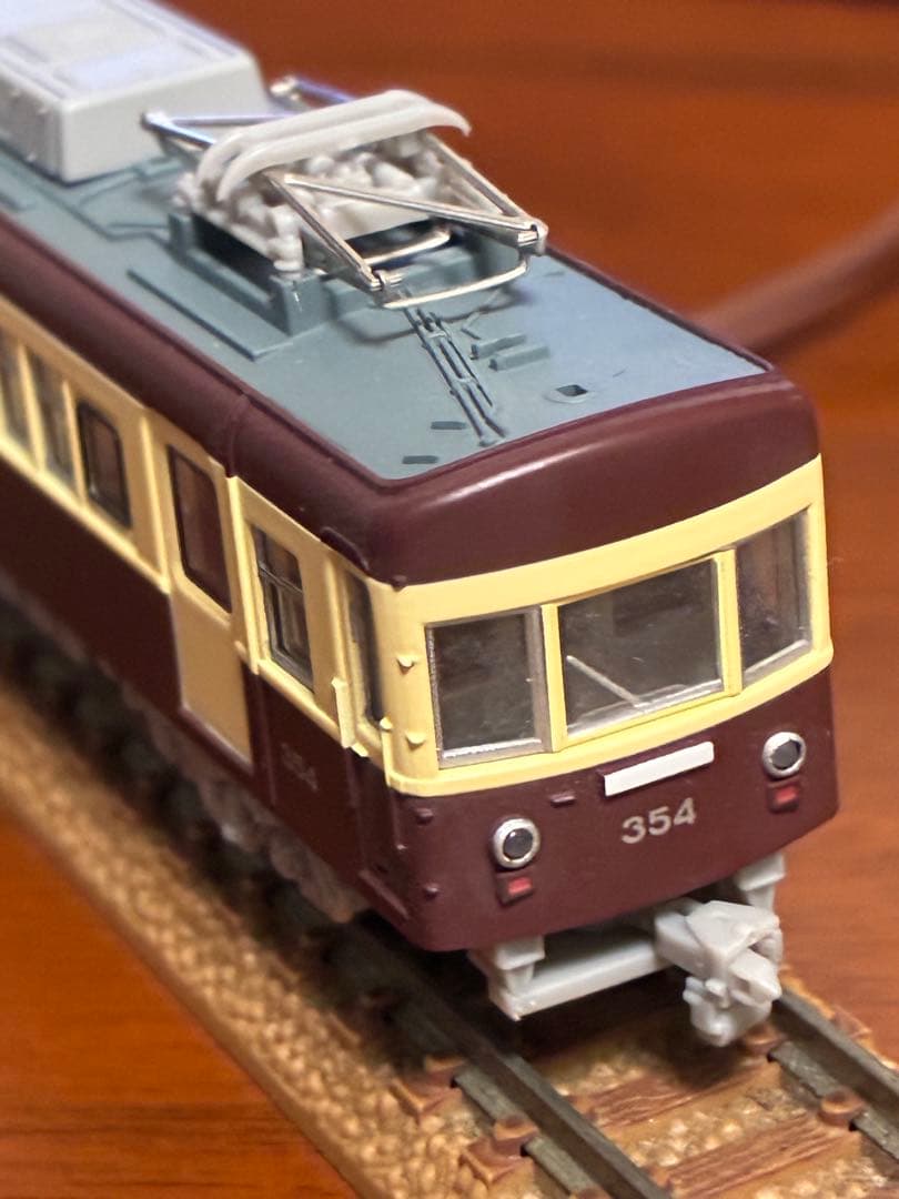 MODEMO NT40 江ノ島電鉄 300形 チョコ電塗装　動力動作確認済
