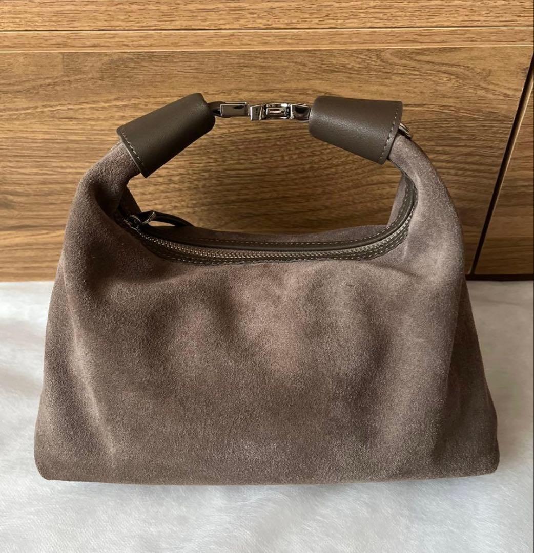 LiSALiSAashiyaリサリサ芦屋　2WAYスウェードバッグ