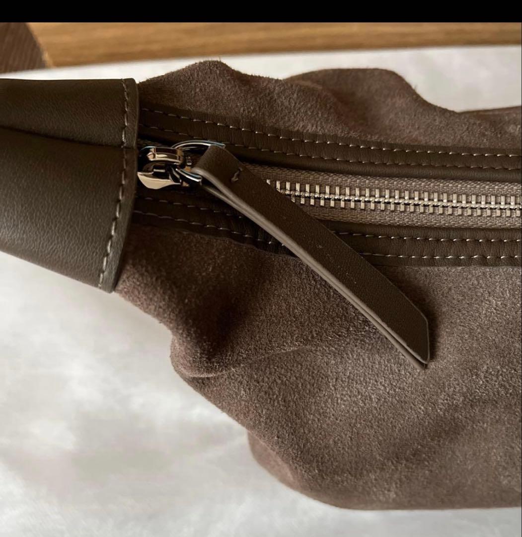 LiSALiSAashiyaリサリサ芦屋　2WAYスウェードバッグ