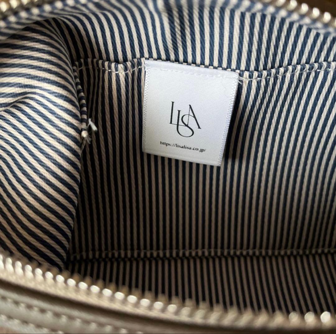 LiSALiSAashiyaリサリサ芦屋　2WAYスウェードバッグ