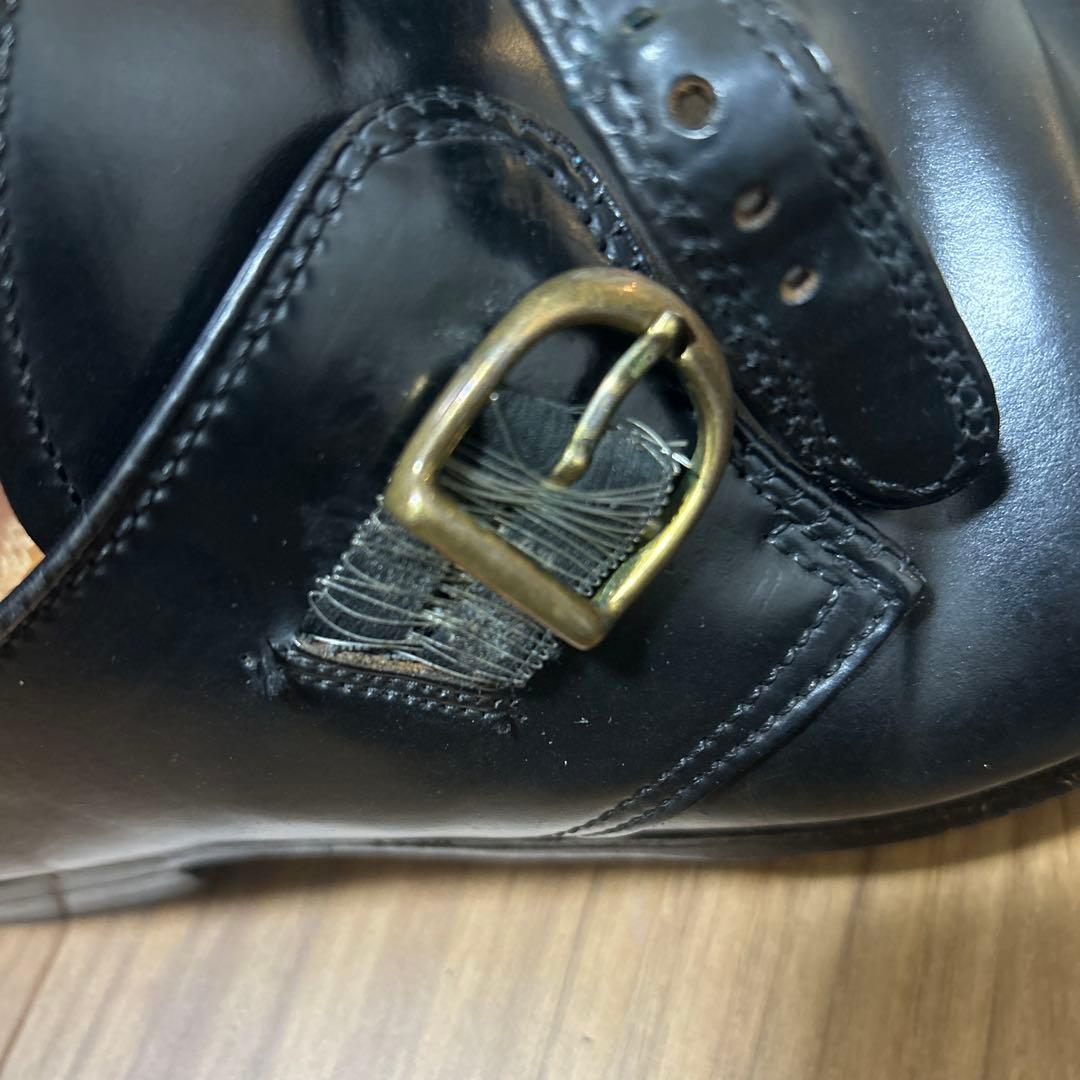 Alden 1655 シングルモンク コードバン