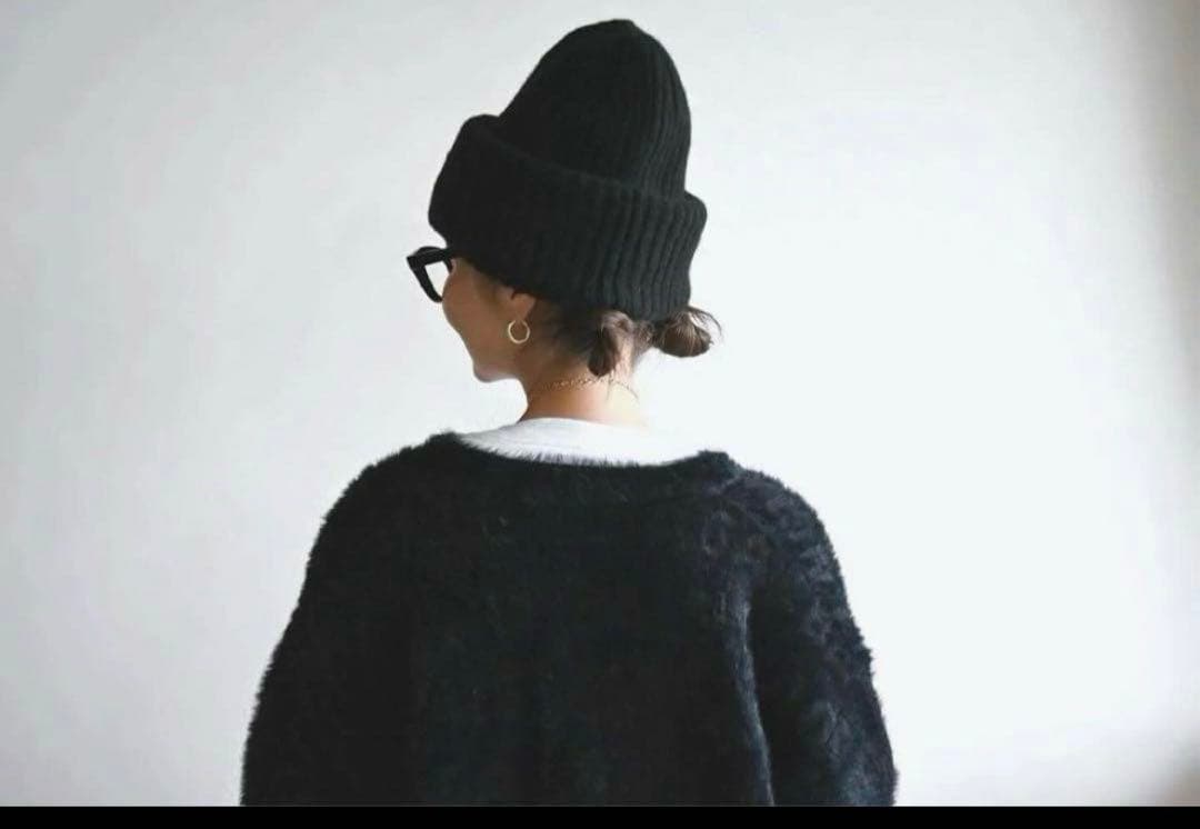 クローイ　chiiiibag ニット帽　ブラック