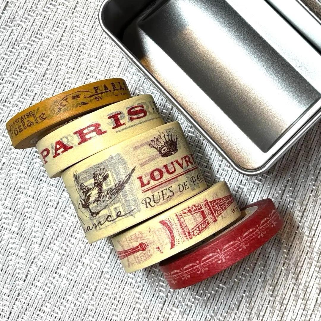 廃盤　カバリーニ　ヴィンテージ　 マスキングテープ　5セット（25巻）