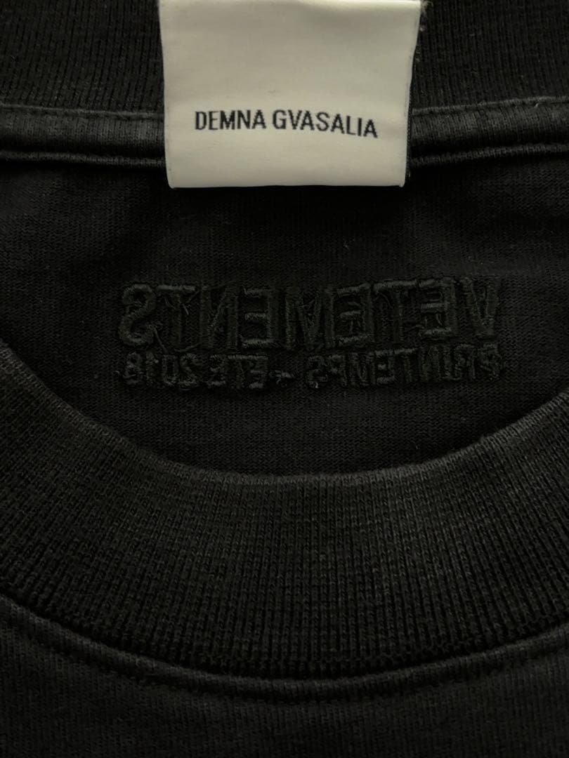 VETEMENTS ヴェトモン ベースボール ロゴ刺繍 Tシャツ M