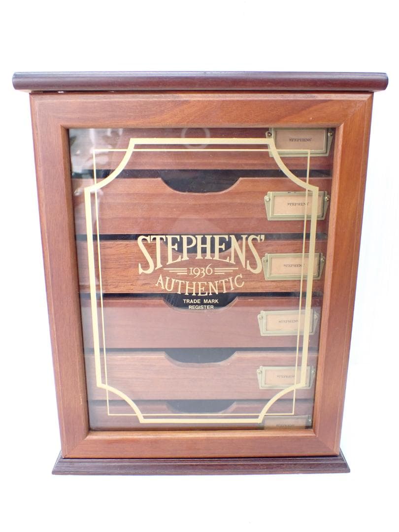 TEPHENS’ 1936 レターケース コレクションボックス ヴィンテージ　a